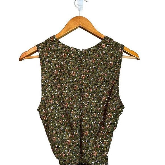 Abercrombie & Fitch floral strapless romper - Picture 4 of 8